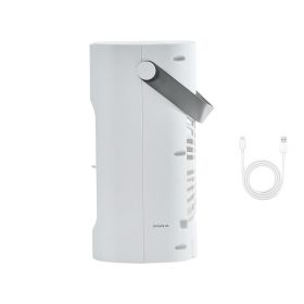 Portable Air Conditioner, 4-in-1 Evaporative Air Cooler, 3-Speed Mini Air Conditioner with 0-7H Smart Timer, 700ml Water Tank, 7-Color Light