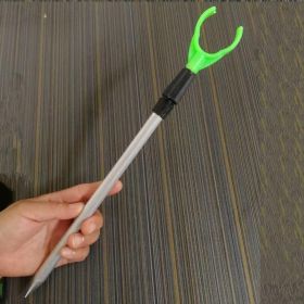 4-Pack Telescopic Fishing Rod Holders for Ground Fishing Rod Holders Stand Fishing Pole Rack for Bank