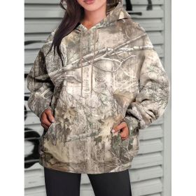 Hoodie Hot Sale Long Sleeve Jungle Maple Leaf Branches (Option: Color 6-6XL)