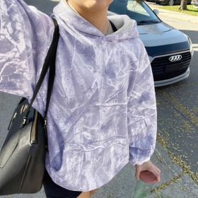 Hoodie Hot Sale Long Sleeve Jungle Maple Leaf Branches (Option: Color 7-L)